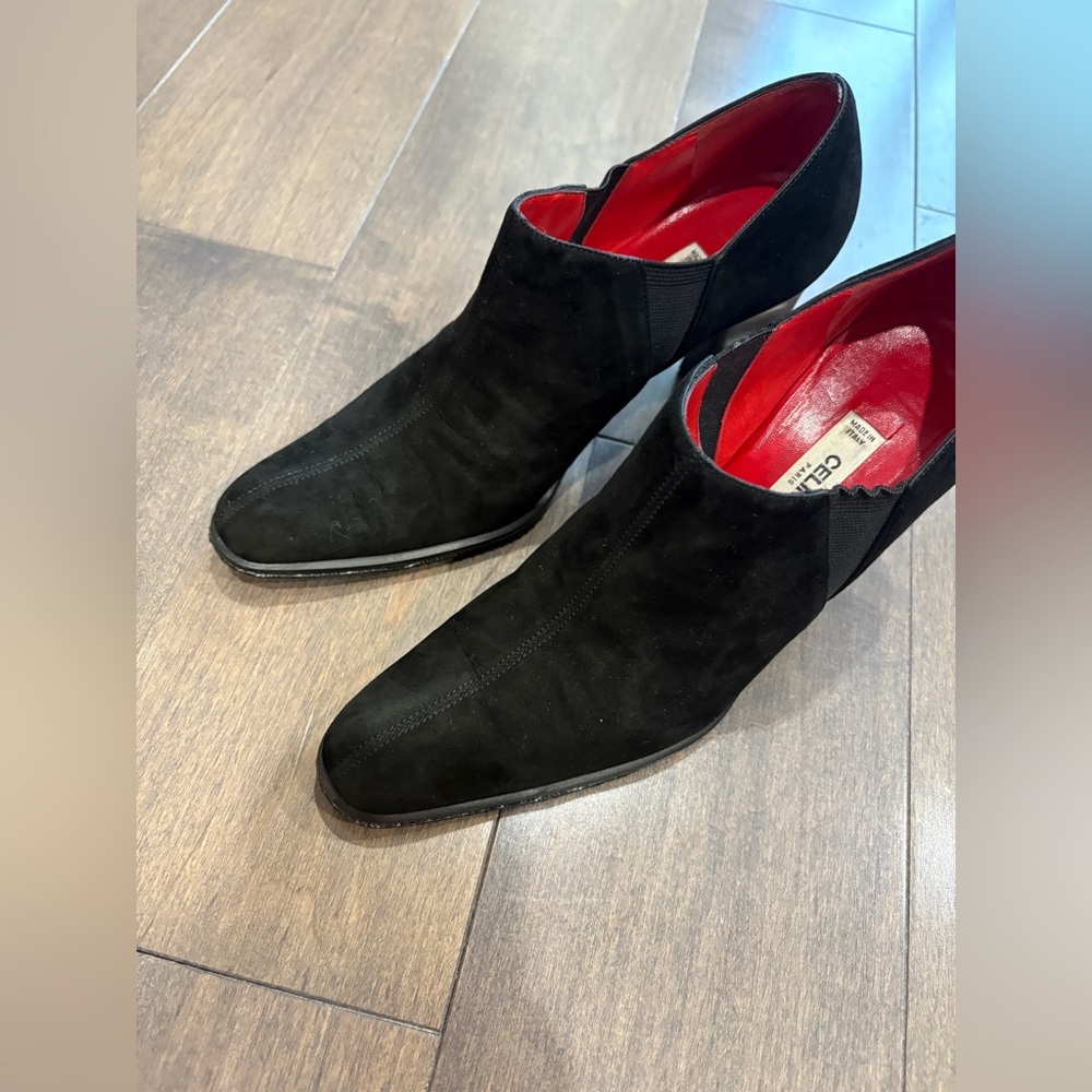Vintage Celine Low Cut Booties